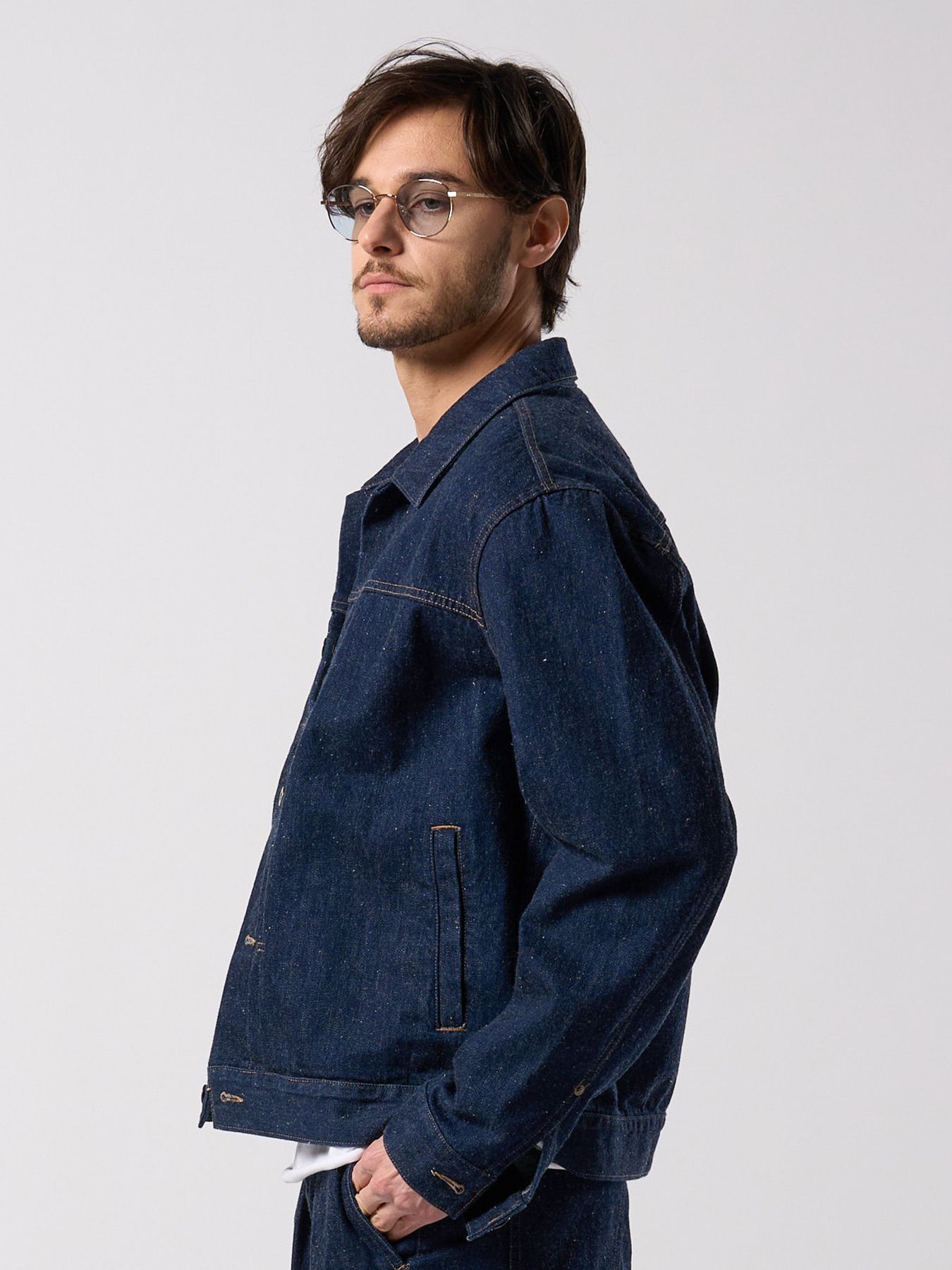 【予約品 4月19日(日) 18時締切】denim jacket type1 (OW) / ワンウォッシュ TYPE1 デニムジャケット / インディゴ