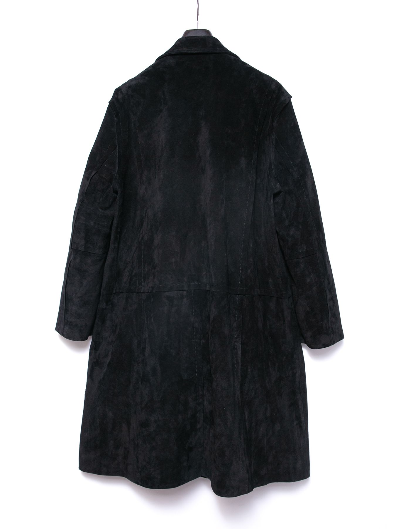 【予約品 4月6日(月) 締切】Japanese Calf Suede Chester Long Coat / カーフスエード チェスター ロングコート / RUTH
