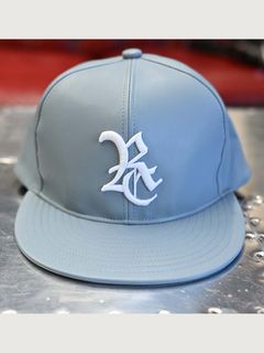 《予約9月1日18時締め》 LEATHER RC BB CAP  / キャップ / サックス