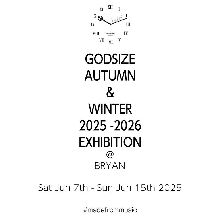 GODSIZE　受注展示会を開催 6/7（土）～6/15（日） デザイナ藤原氏　7（土）8（日）2DAYS来店カスタムオーダー承ります。