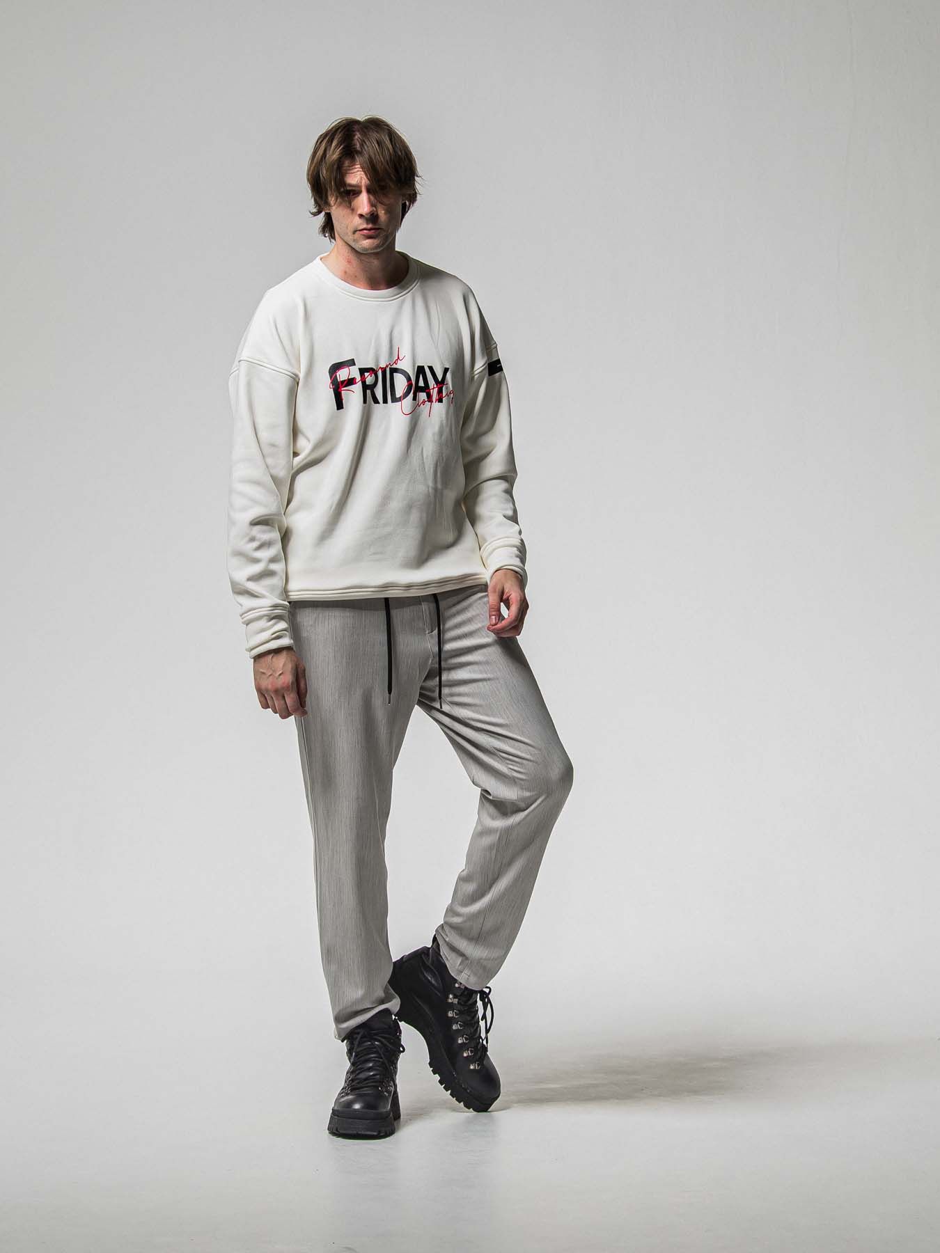 【予約品 】PAT WIDE EASY PANTS / パット ワイドイージーパンツ / グレー