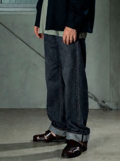 【予約品 11月9日(月) 締切】TRADITIONALDENIM / トラディショナルデニム / インディゴ×金茶ステッチ