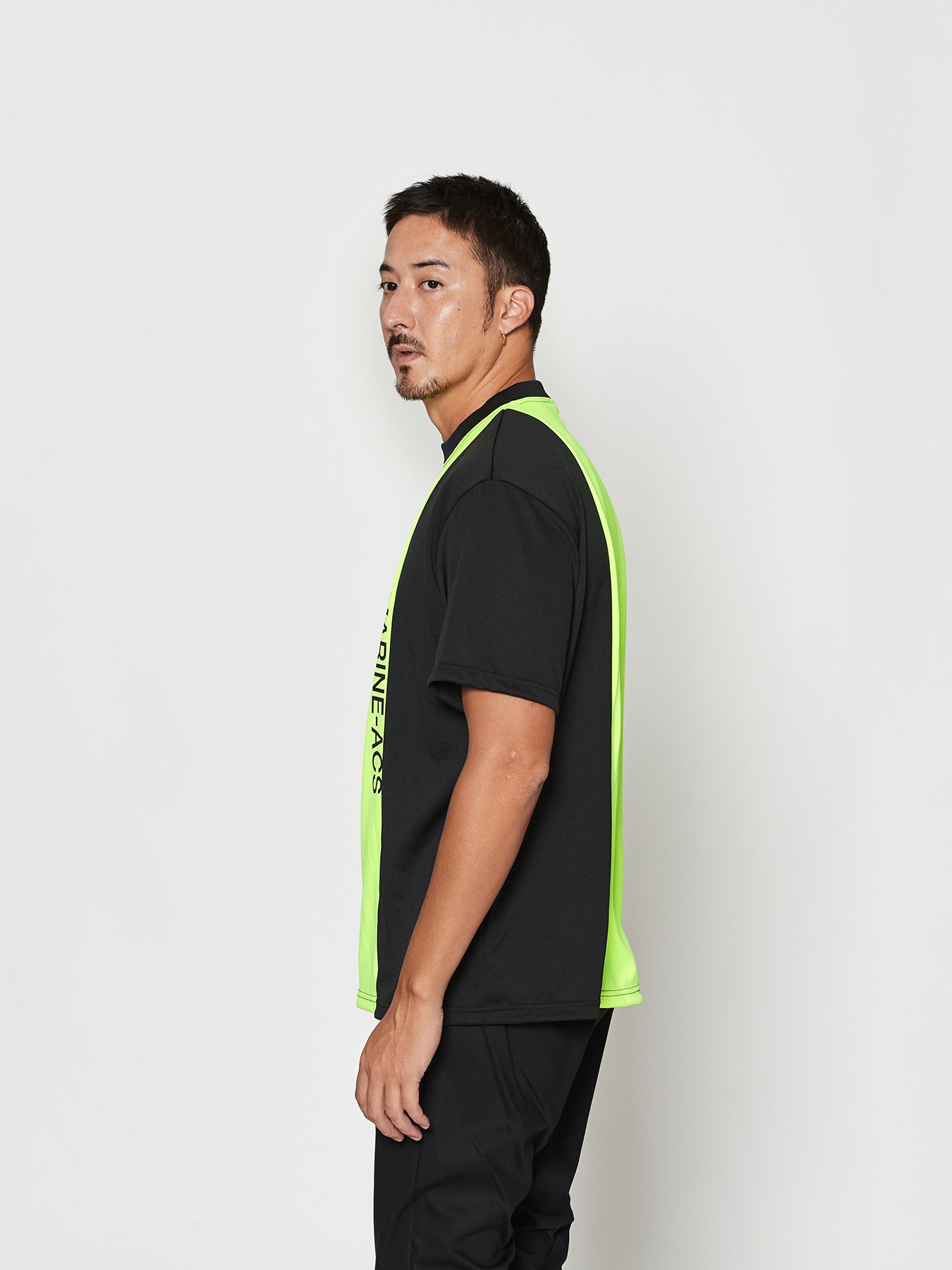 【予約品 10月9日(木) 締切】muta Sports S-S Top / Tシャツ / ブラック【Acanthus × muta MARINE】