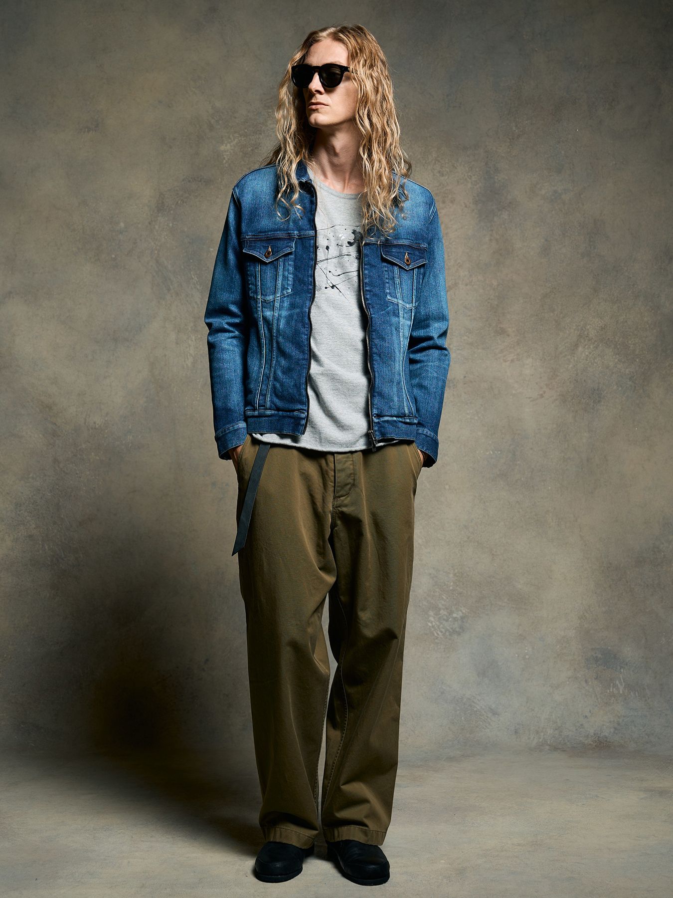 【予約品 9月23日(火) 締切】vintage chino trousers / ヴィンテージチノトラウザーズ / オリーブ