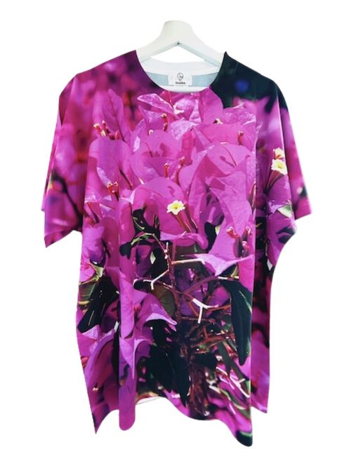 《予約・受注品》 ブーゲンビリア ドライTシャツ  【tenbo】 納期 大人S~XL キッズ120～160 サイズ