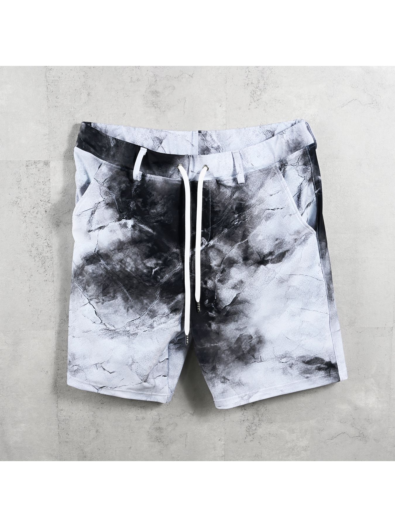 【予約品 】RASH SHORTS / ラッシュガード ショーツ / マーブルホワイト