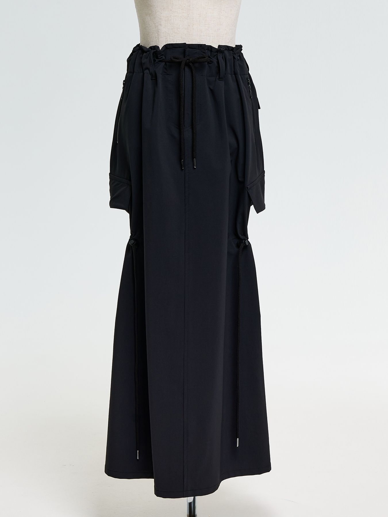 【予約品 10月26日(日) 締切】Cargo Skirt / カーゴスカート / ブラック