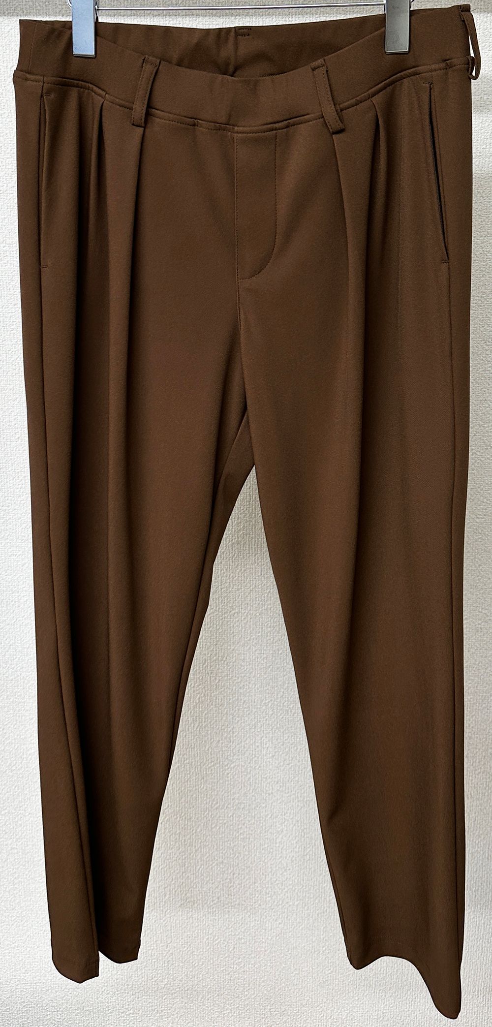 PAT WIDE EASY PANTS / イージーパンツ / ブラウン 【RESOUND CLOTHING】