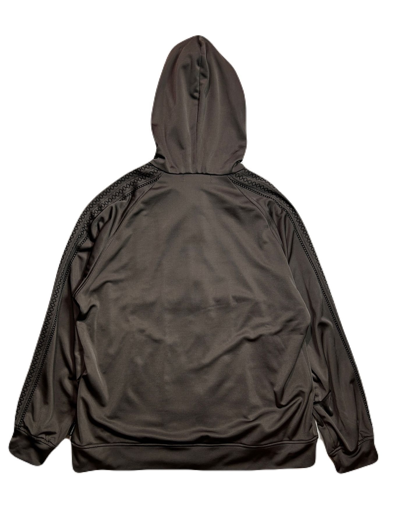 【予約品  】SATIN LINE HOODIE / サテン ラインフーディー / グレー