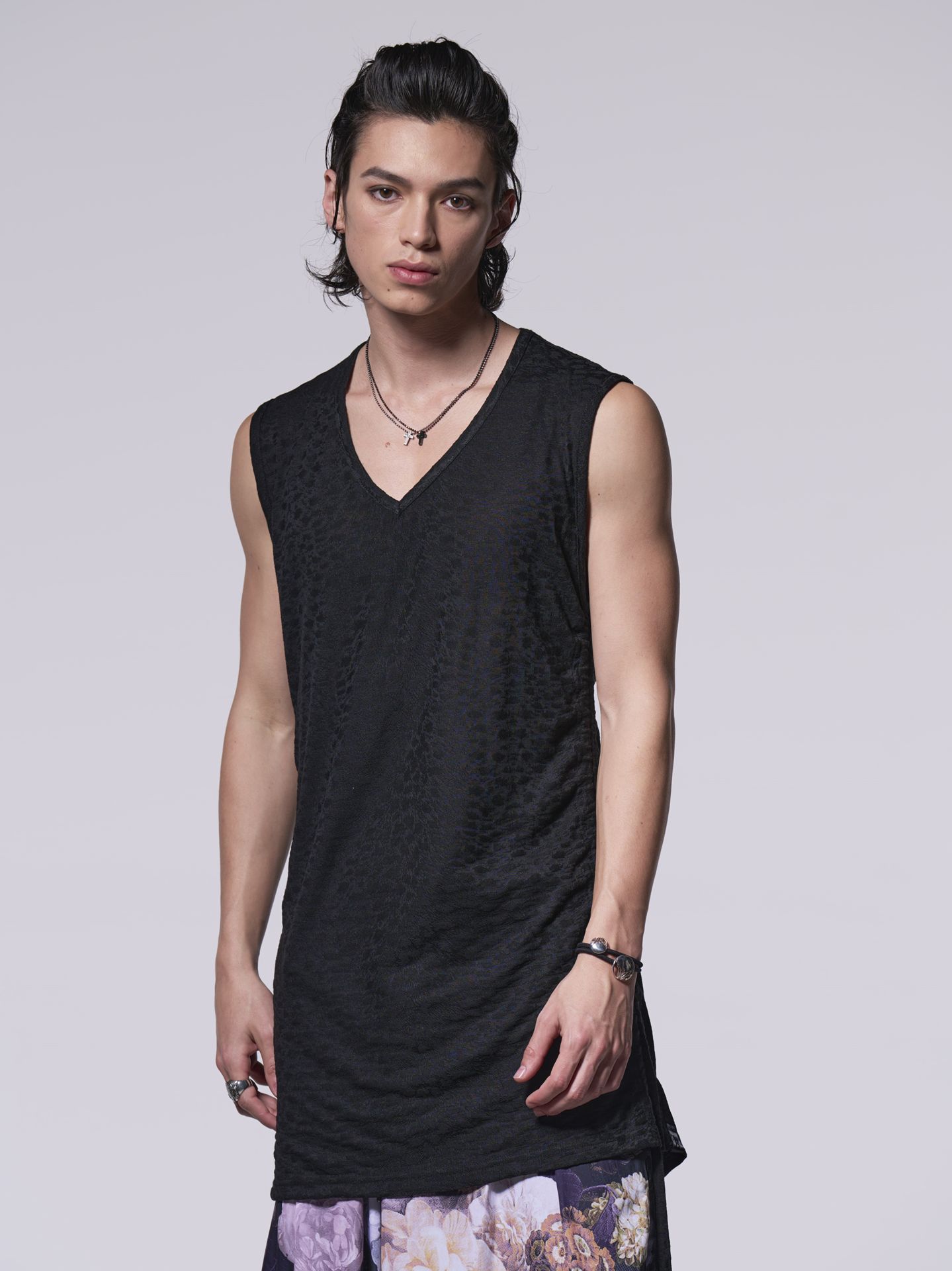 《予約品》 SharringTankTop / タンクトップ / ブラック
