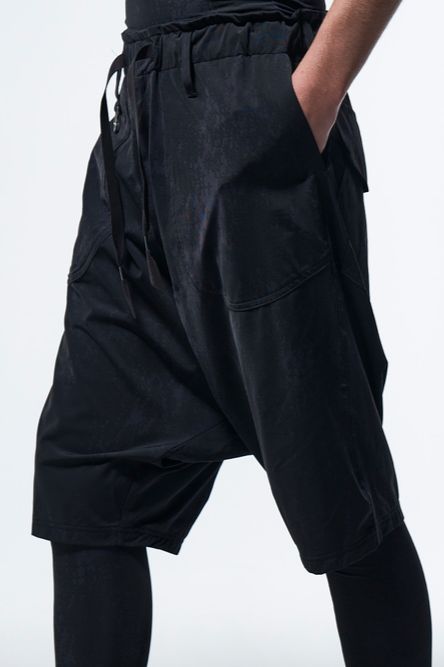 《予約品》 SarouelShortPant/ ブラック 【kiryuyrik】 2023年5月以降入荷予定