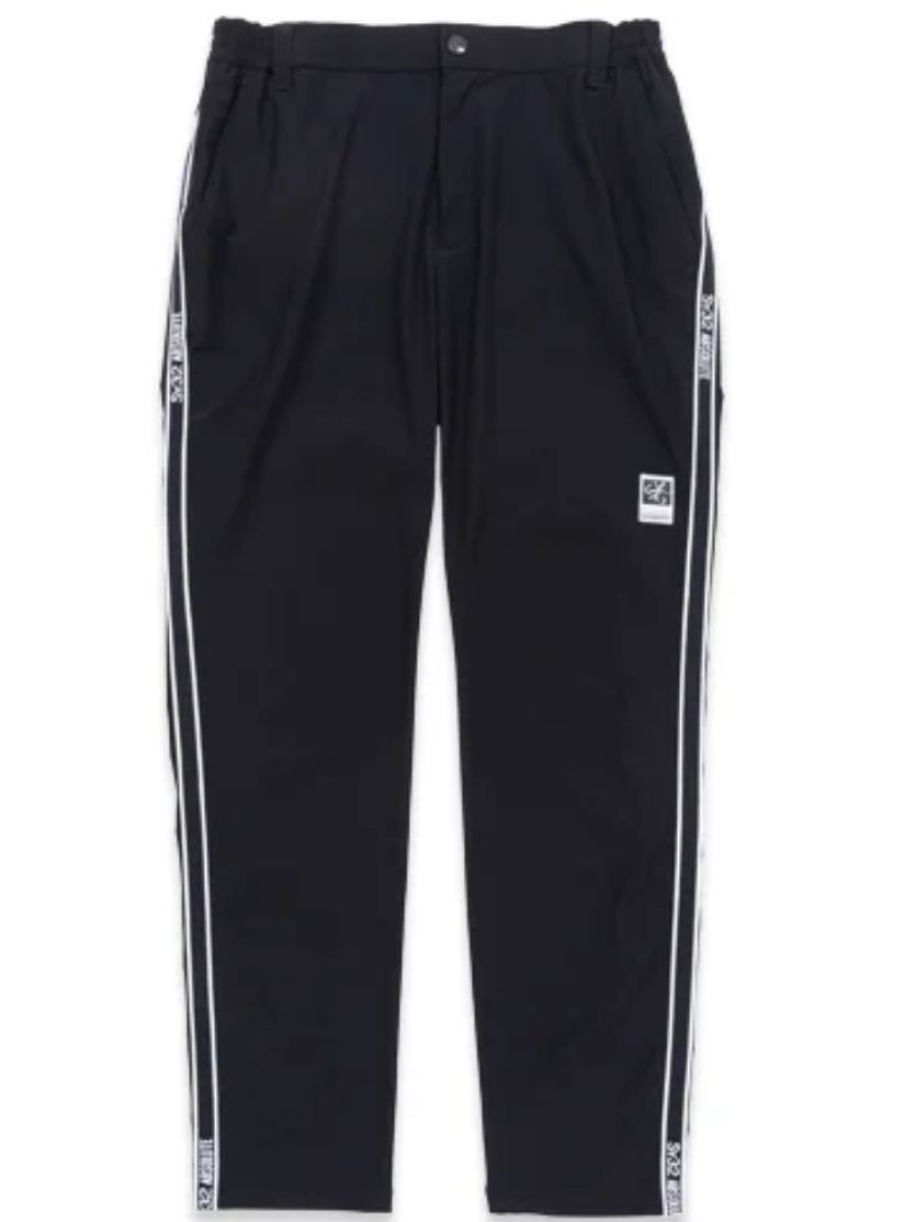 イタリア生地ハイストレットSTRETCH JQ TAPE PANTS / ブラック 【SY32 by SWEET YEARS GOLF】