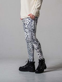 【予約品 11月16日(日) 締切】JOHNSON LINE PANTS / ジョンソンラインパンツ / バンダナホワイト