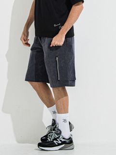 【予約品 】DAVID CARGO HALF PANTS / デヴィッドカーゴハーフパンツ / ヴィンテージブラック