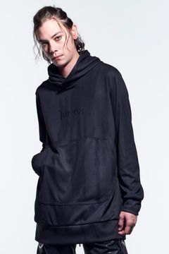 《予約品》 Hoodie パーカー FadeColorFrise+TetKnit / Black 【kiryuyrik】 2月入荷予定