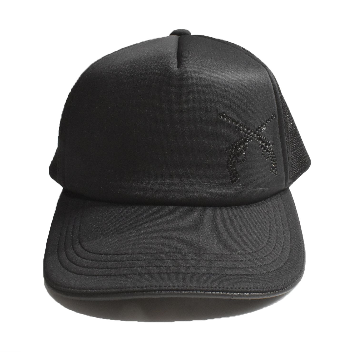 《予約品3月27日 23時55分締め》 CROSS CRY CAP / ベースボールキャップ / ブラック・ブラック 【roarguns 】 8月中入荷予定
