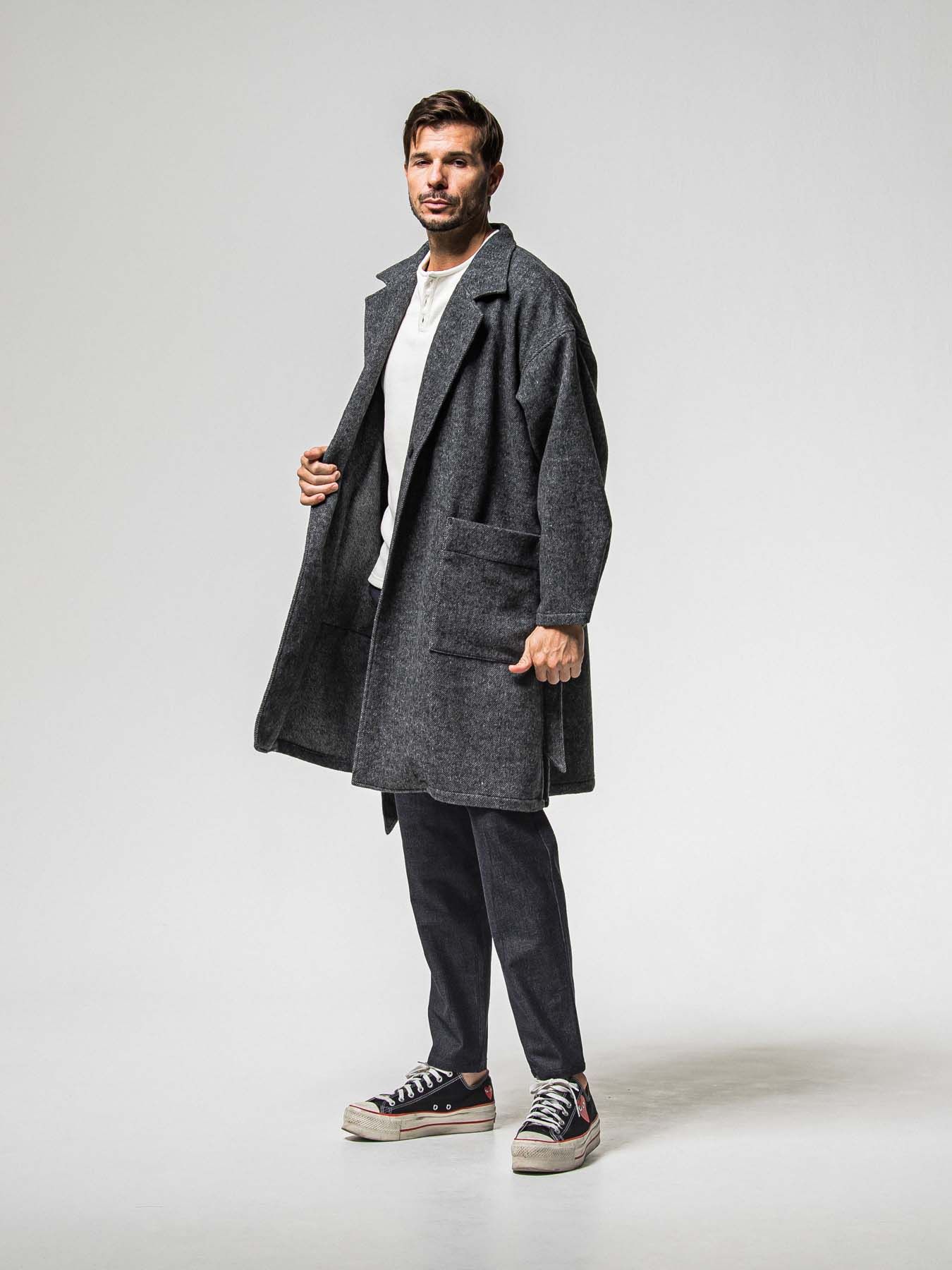 【予約品 8月31日(日) 締切】PAT WIDE EASY PANTS / パット ワイドイージーパンツ / デニム