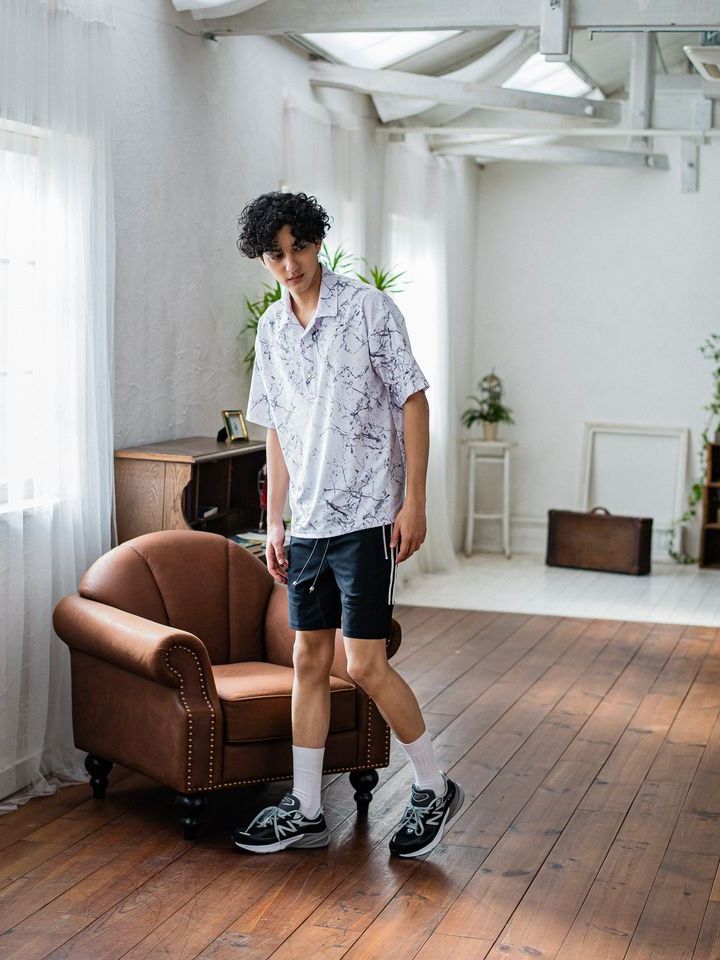 《予約品3月3日18：00締め》 Johnson NYLON HP / ハーフパンツ / ブラック