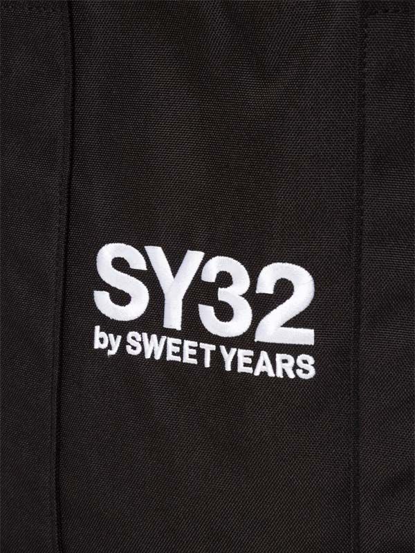 SHOULDER BELT付き TOTE BAG BLACK 【SY32 by SWEET YEARS GOLF】