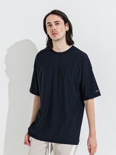 【予約品 】NYLON OVER T /  ナイロンオーバーサイズTシャツ / ネイビー