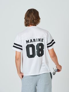 【予約～4/23火曜締切】muta Football Tee / Tシャツ / ホワイト 【Acanthus×muta】2024 6月上旬～上がり予定分
