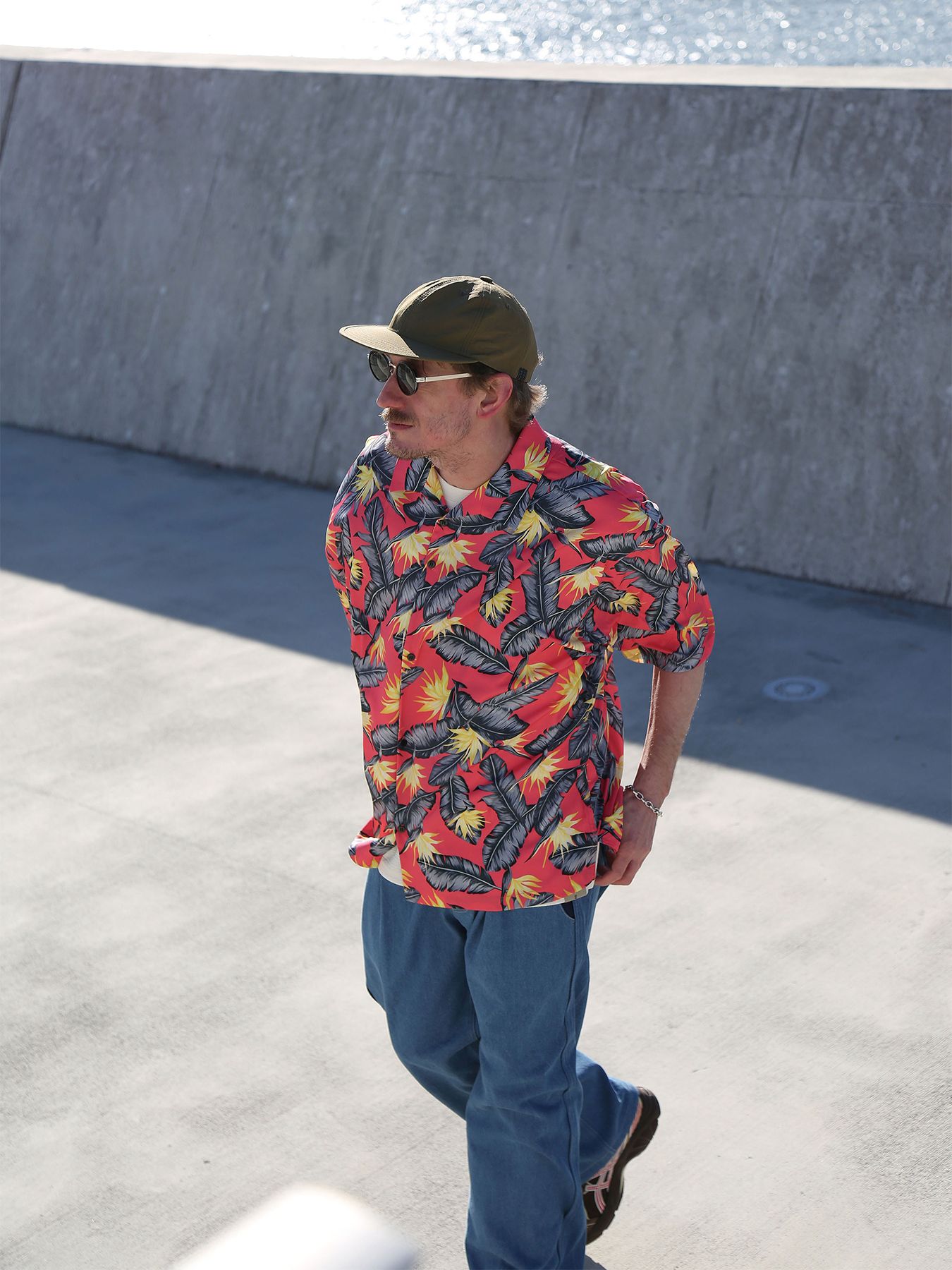 OVERTONE SHIRTS / オーバートーンシャツ / ピンクグレー【QUOLT】