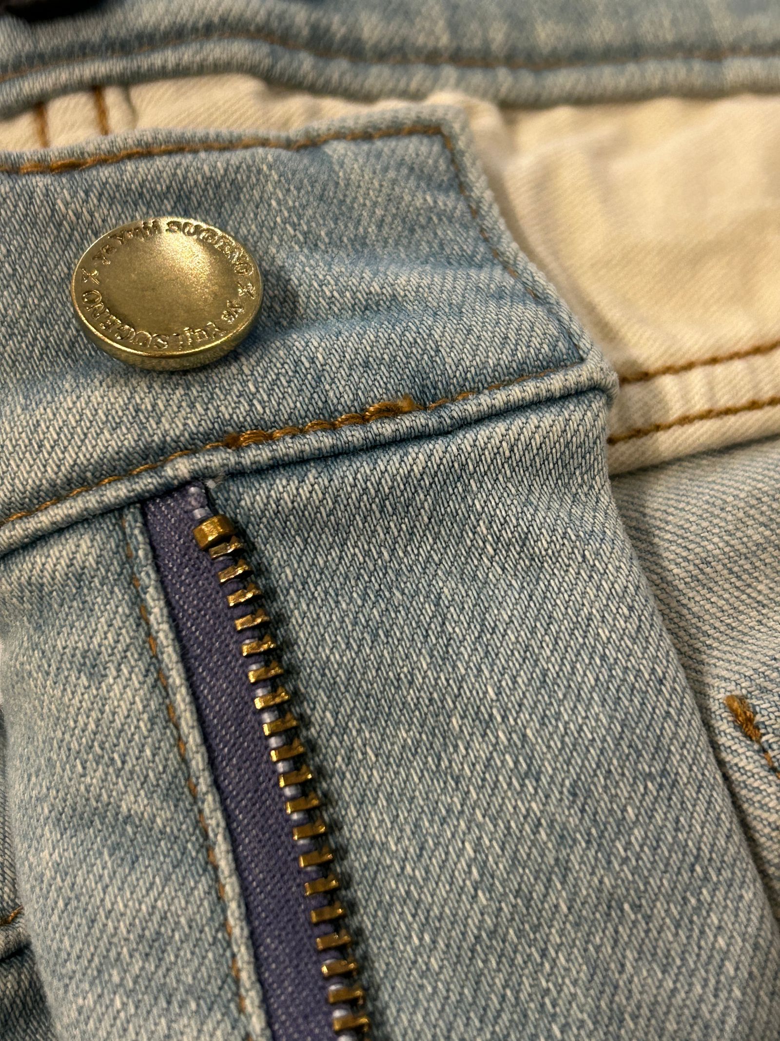 Hybrid Stretch USED Skinny Denim Pants / フェードインディコライト 【ys Yuji SUGENO】