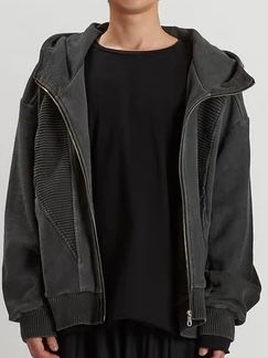 チェンジングニットフーデッドブルゾン 857010-360B / グレー【NO ID.】