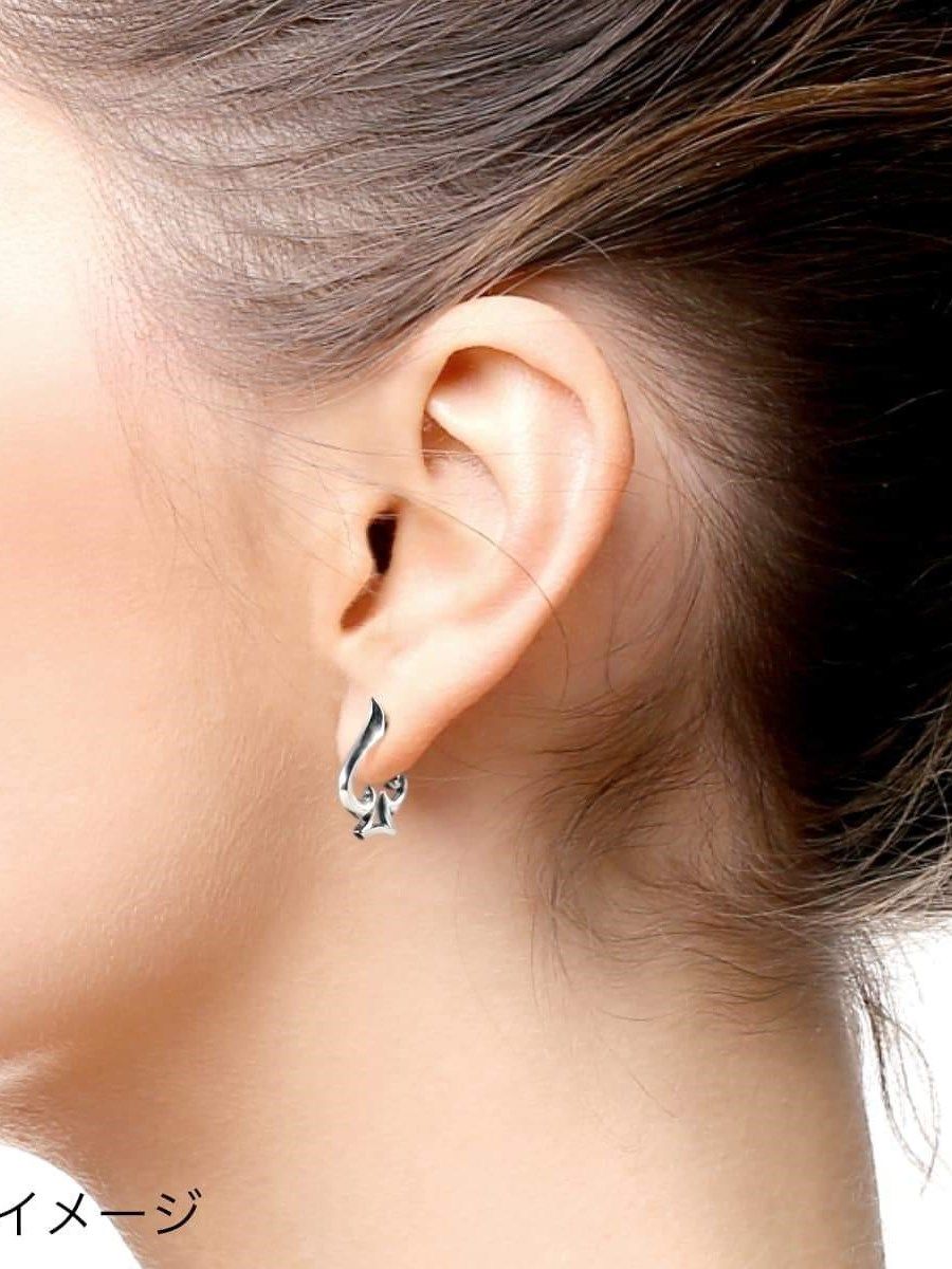 Spade Hoop Pierce L / ピアス L