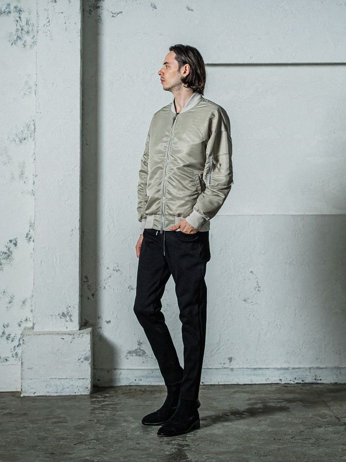 《予約11月17日19時締め》 MICK DENIM JERSEY / ジャージパンツ / ブラック