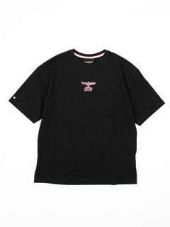 BOY LONDON★即発送★EAGLE PRINT T-SHIRT 半袖Tシャツ BOY LONDON - PINK EAGLE T-SHIRTS/ ブラック×ピンク 【BOY