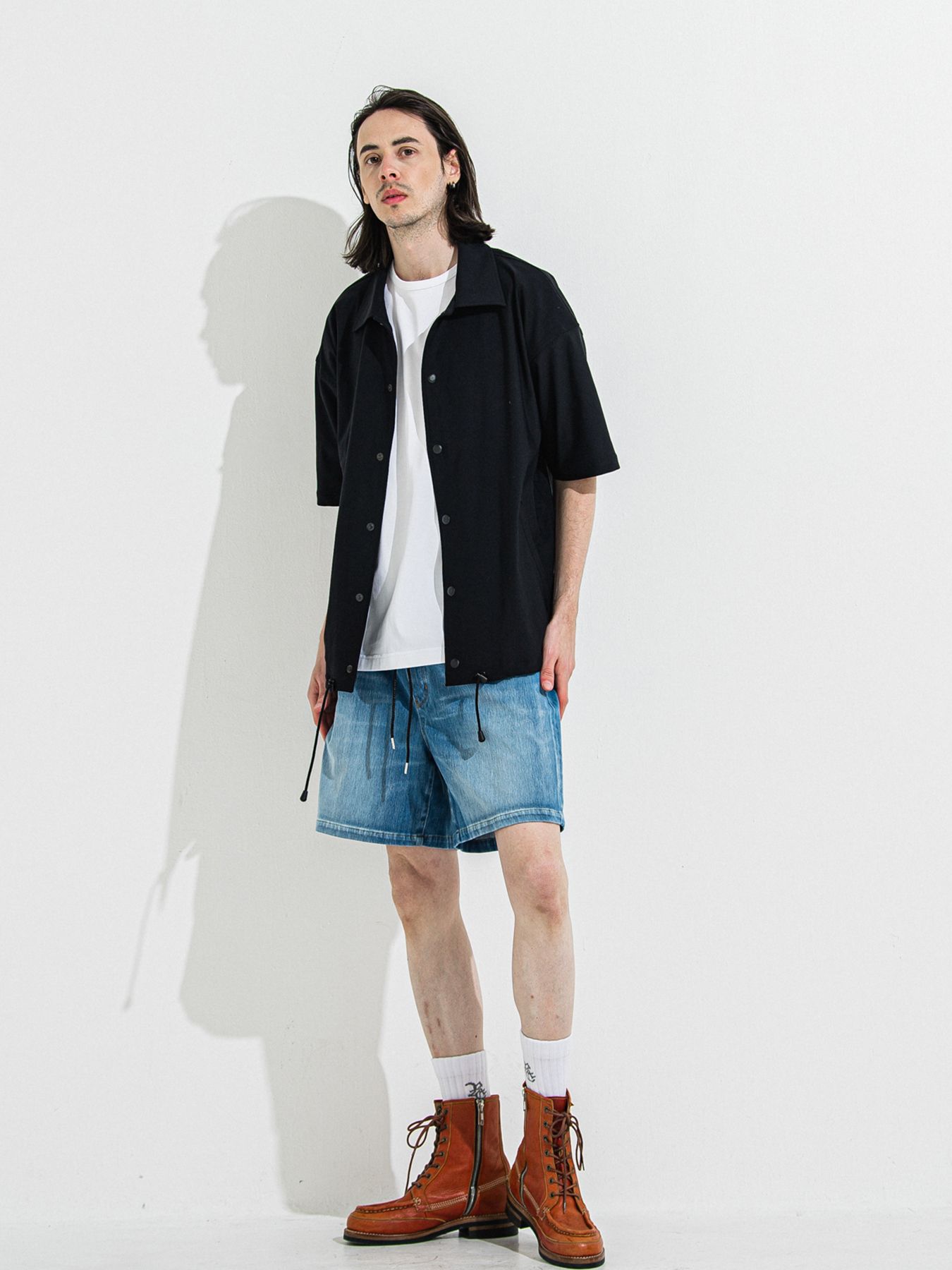【予約品 】YOAKE PHOTO OVER TEE /  フォトオーバーサイズTシャツ / ホワイト