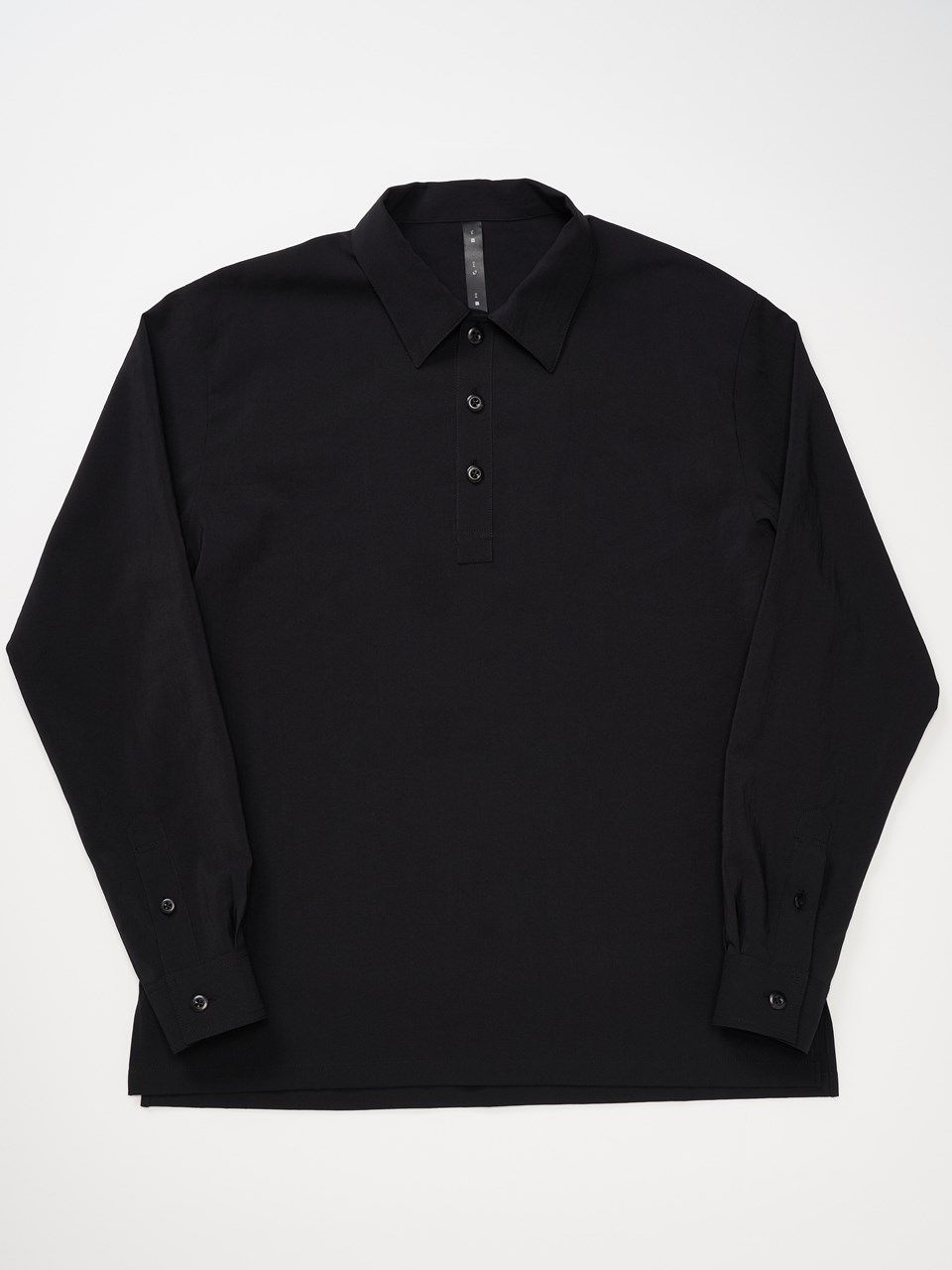 《予約品》 shirt pullover / プルオーバーシャツ / ブラック