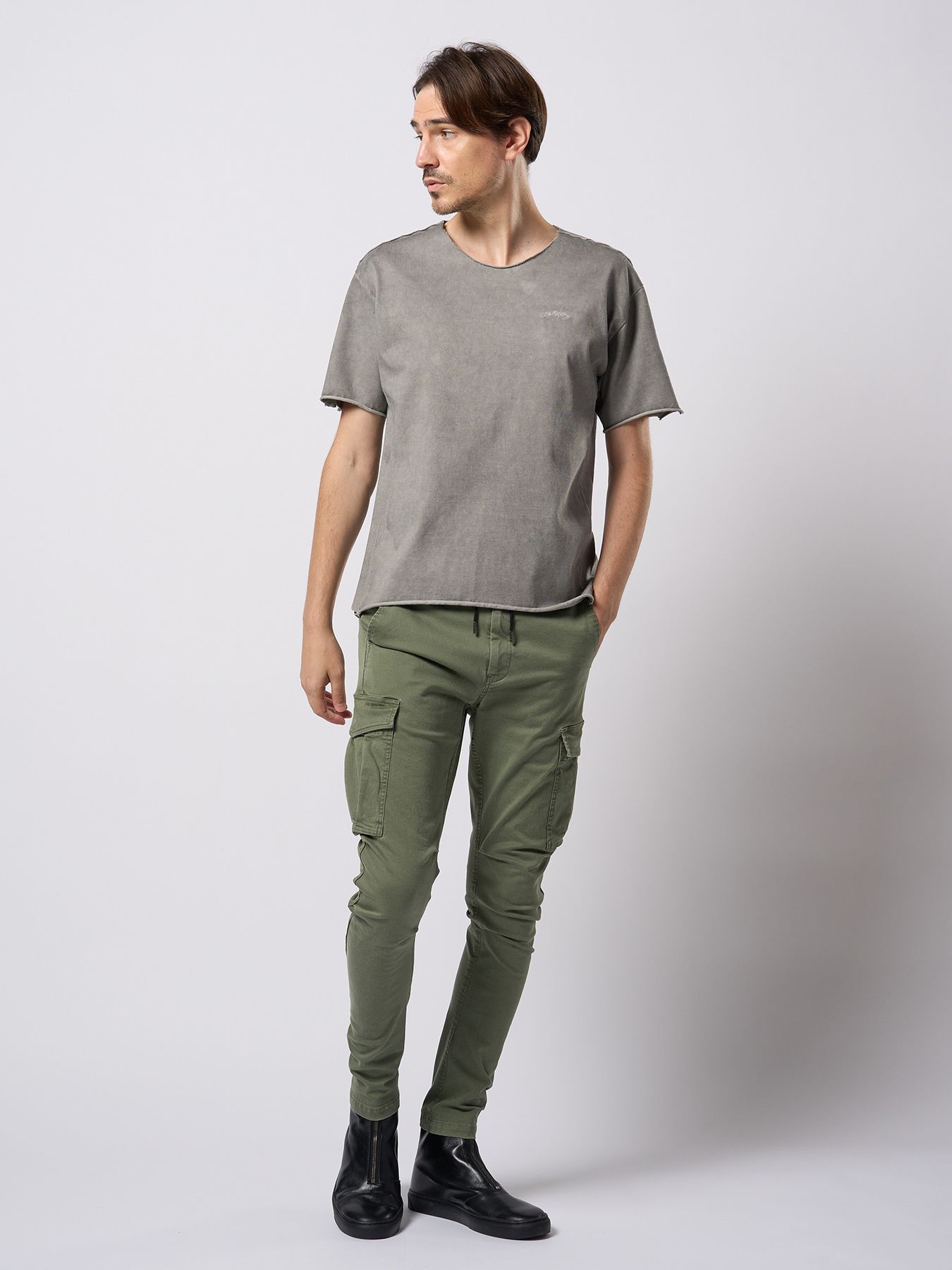 【予約品 9月23日(火) 締切】slim easy banana cargo / スリムイージーバナナカーゴ / カーキ
