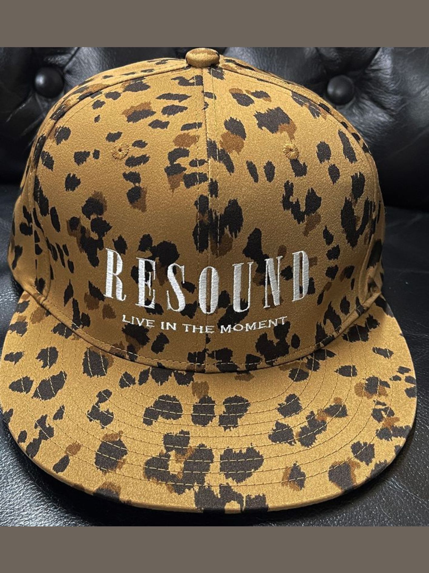 ID BB CAP / ロゴキャップ / レオパード 【RESOUND CLOTHING】