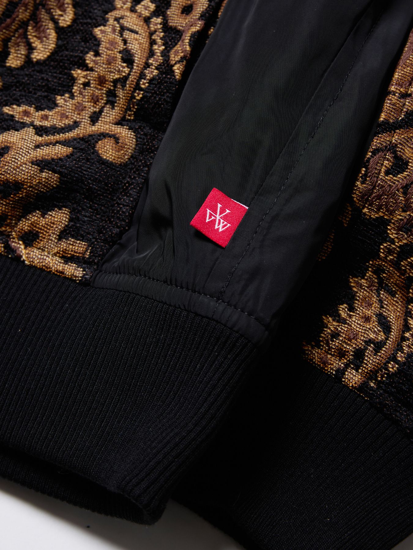 REGALIA JKT / ジャガードブルゾン / BLACK