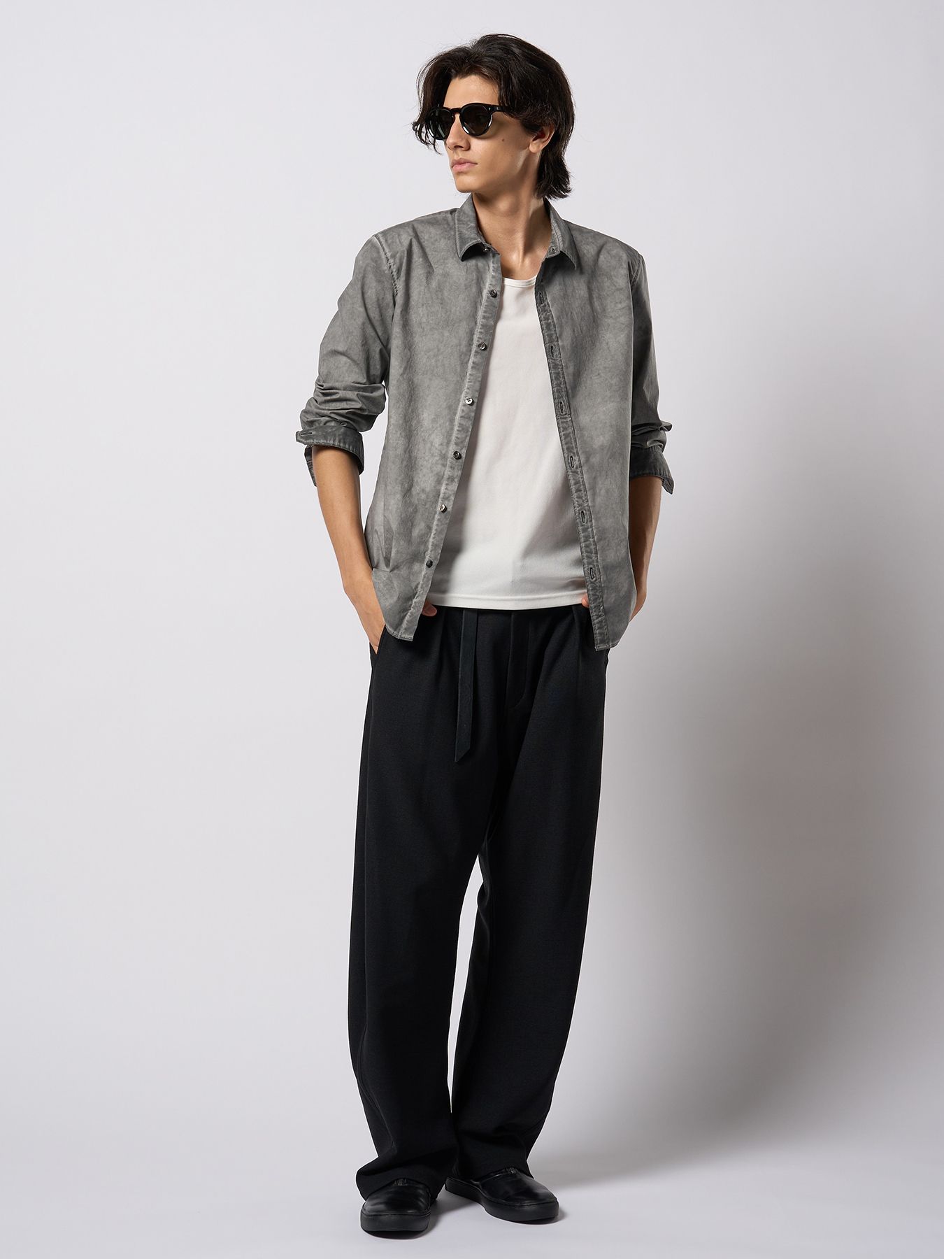 【予約品 9月23日(火) 締切】front zip bootie / フロントジップ ブーティー / ブラック