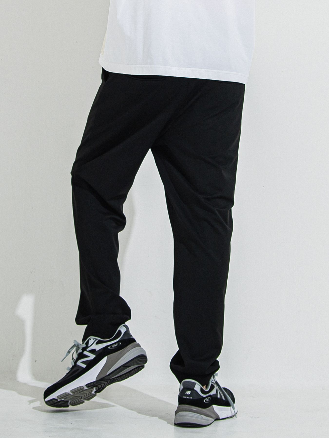 【予約品 】PAT WIDE EASY PANTS / パットワイドイージーパンツ / ブラック