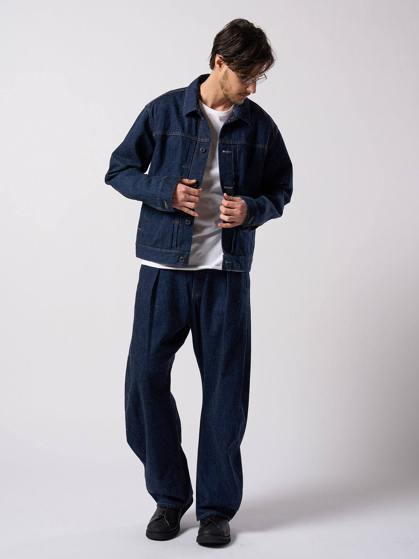 【予約品 4月19日(日) 18時締切】denim jacket type1 (OW) / ワンウォッシュ TYPE1 デニムジャケット / インディゴ
