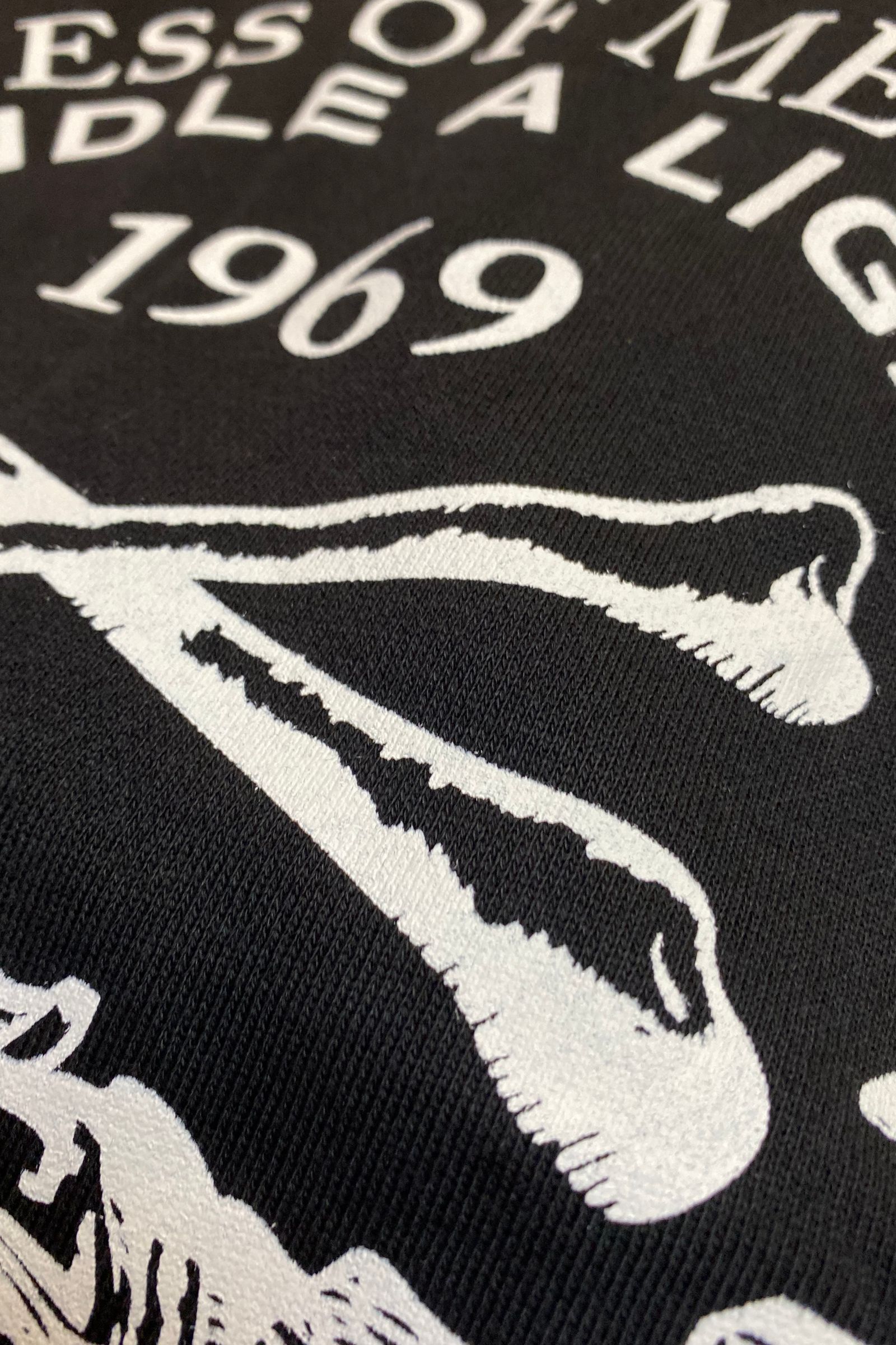 CARL  HOODIE BLACK フルジップ【Roen】