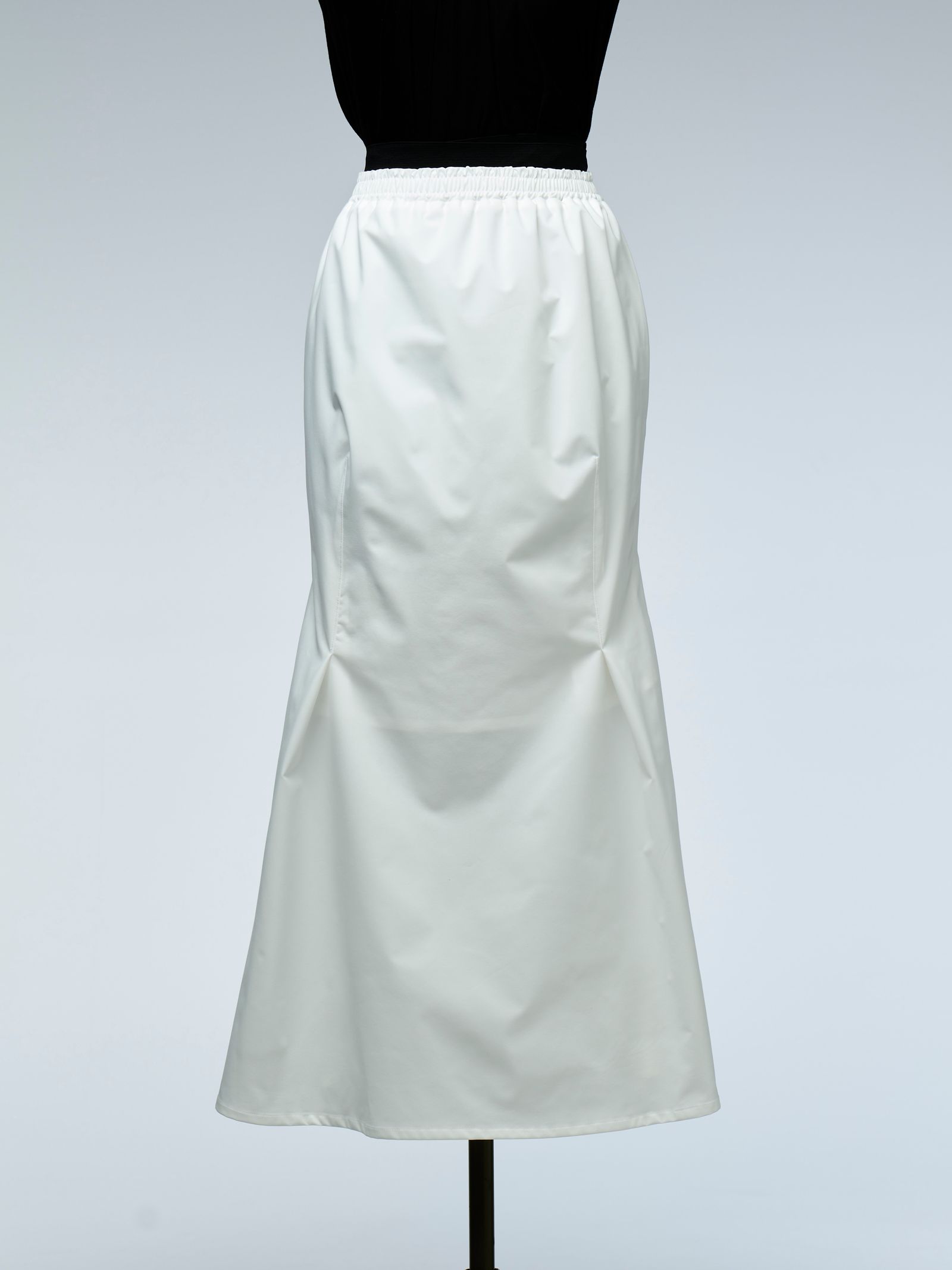 《予約品4月23日18時締め》 EasyFlareMermaidSkirt / マーメイドスカート  / ホワイト 【THE ONENESS】 7月中入荷予定