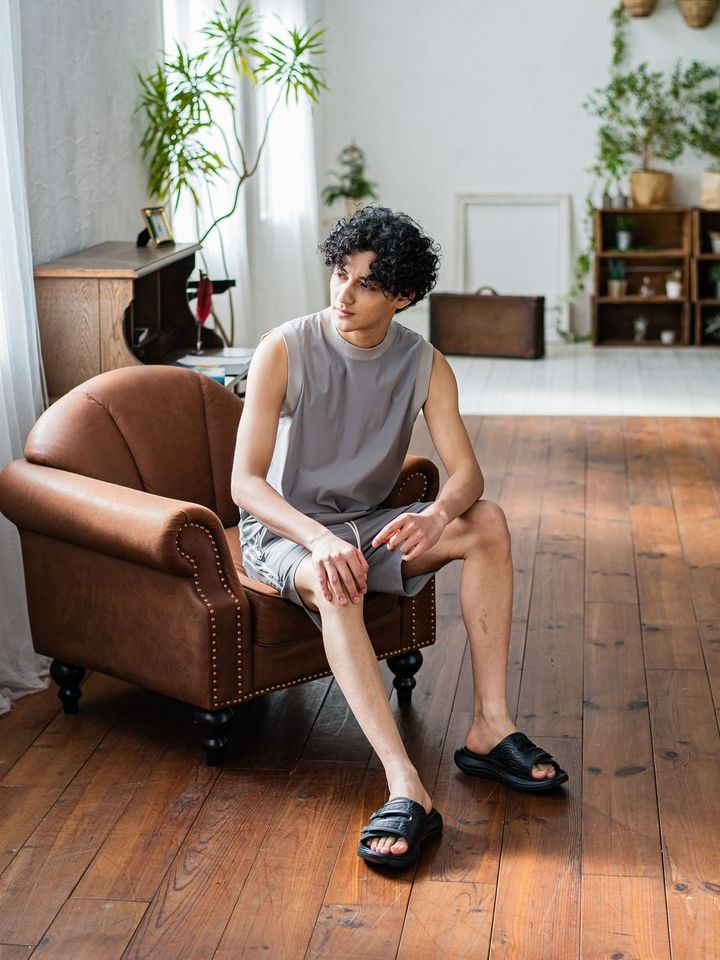 《予約品3月3日18：00締め》 Johnson NYLON HP / ハーフパンツ / グレー・ホワイト