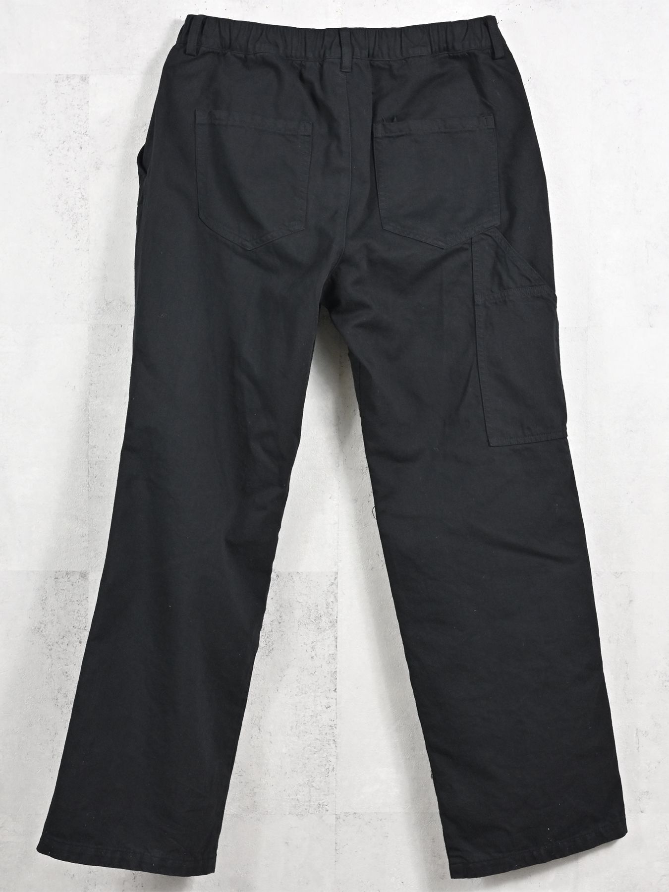 【予約品 11月16日(日) 締切】DOUBLE KNEE PT / ダブルニーワークパンツ / ブラック