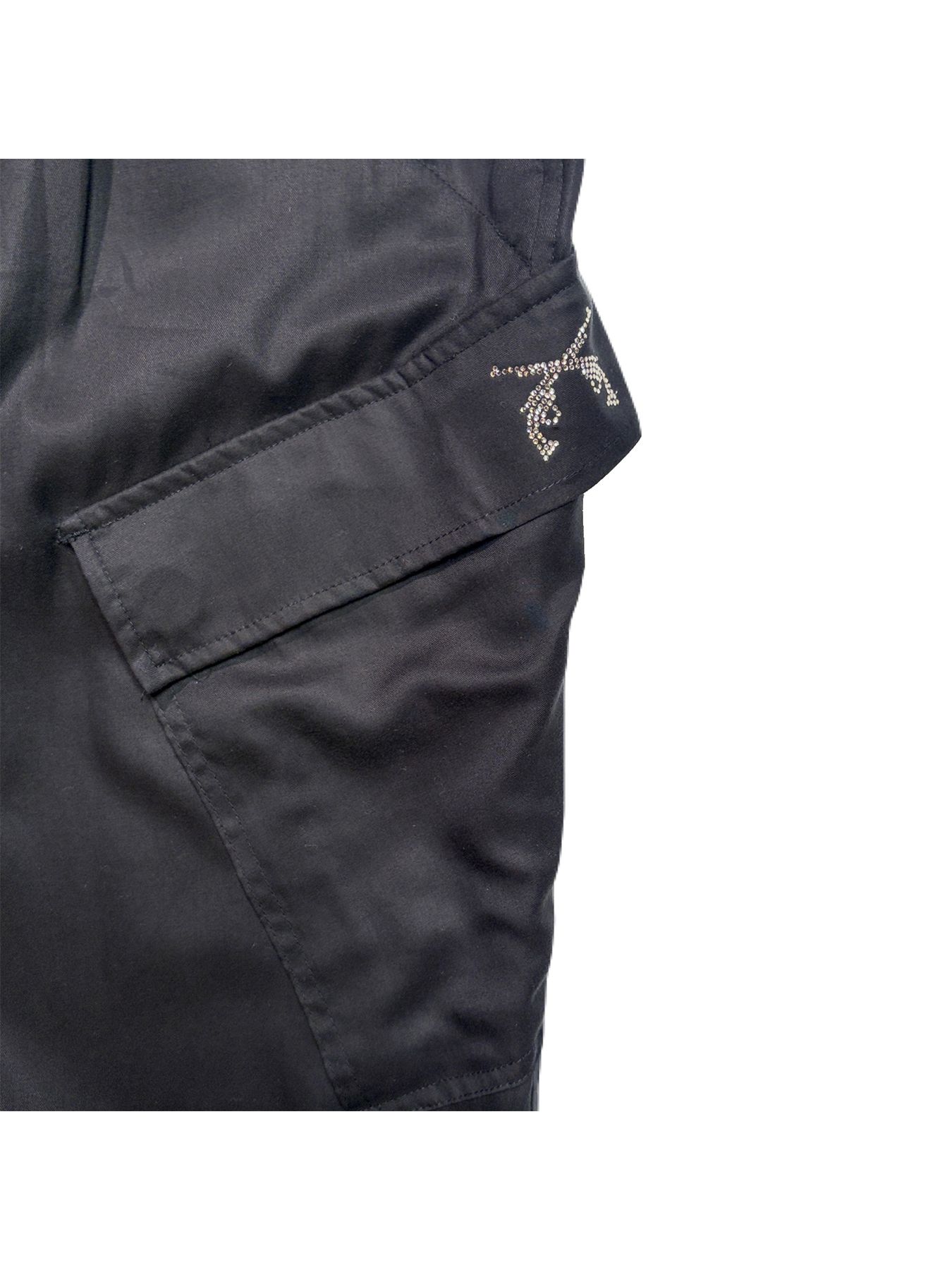 【予約品 8月23日(日) 締切】LY TWILL CARGO/PT/CR / クリスタル / ブラック