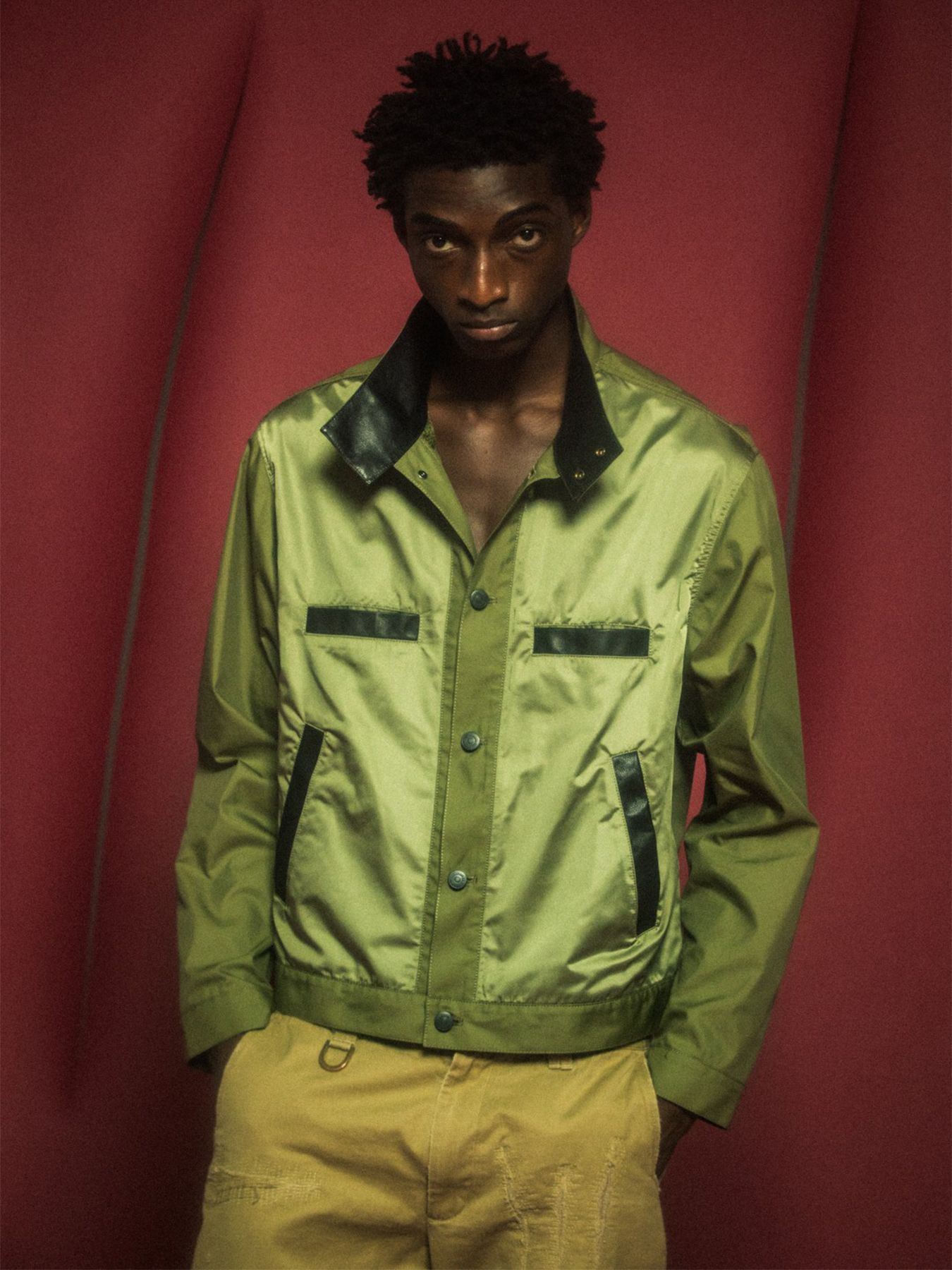 【予約品 8月23日(日) 締切】CO/NY GABA JACKET / カーキ