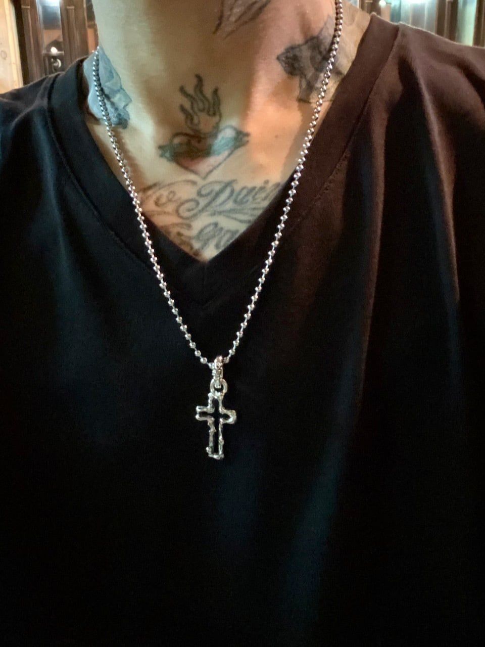 《受注生産》 PENDANT [OPEN CROSS] / オープンクロスペンダント / 注文から2～3週間後入荷予定