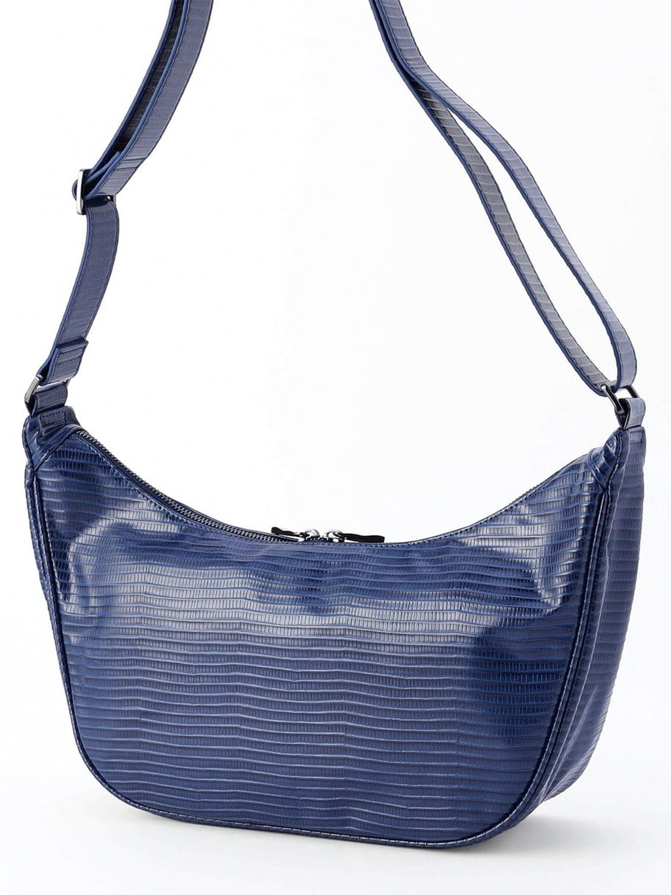 ラウンドショルダーバッグ / ブラック【HIDEAWAYS NICOLE】