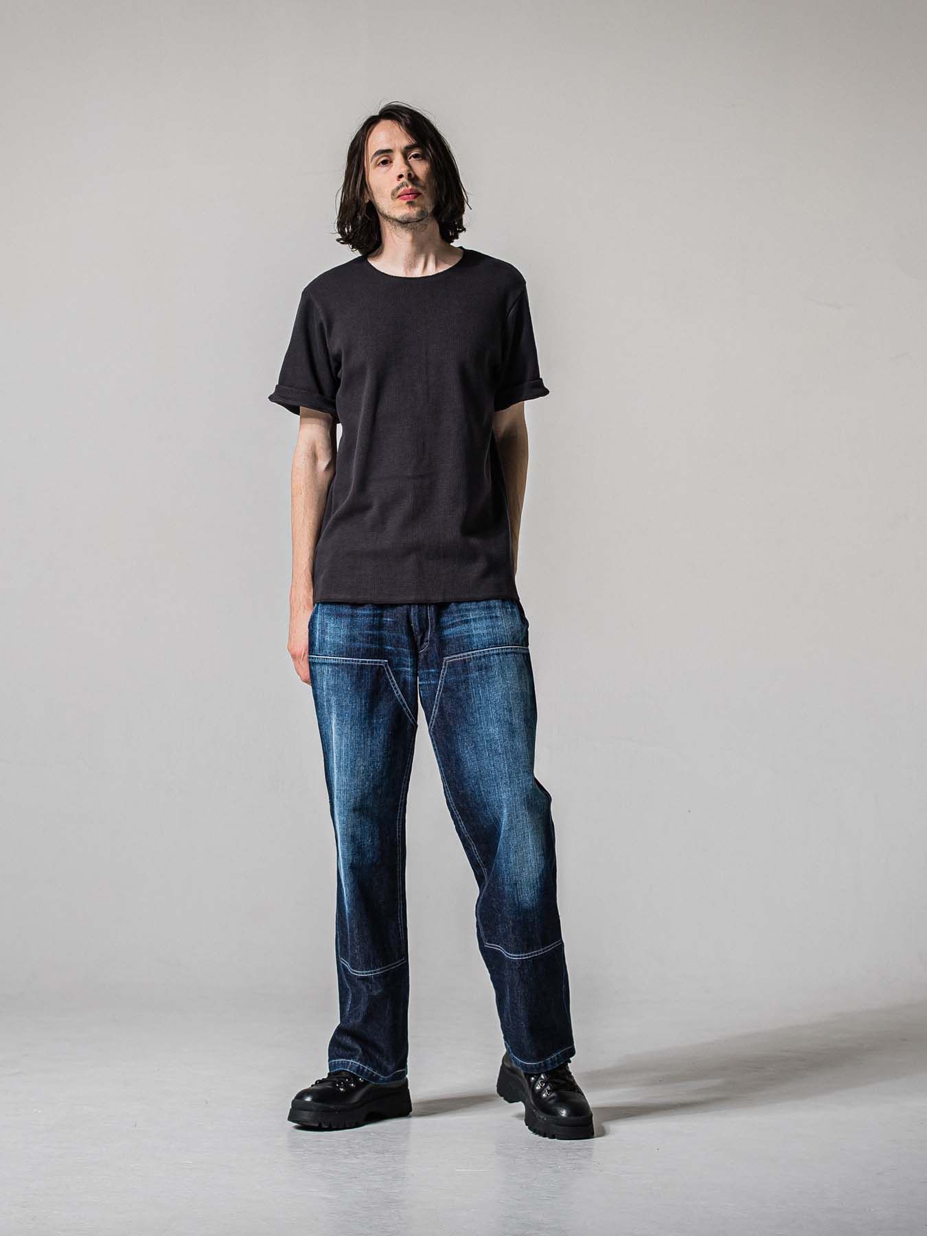 【予約品 11月16日(日) 締切】DOUBLE KNEE PT / ダブルニーワークパンツ / ダークインディゴ