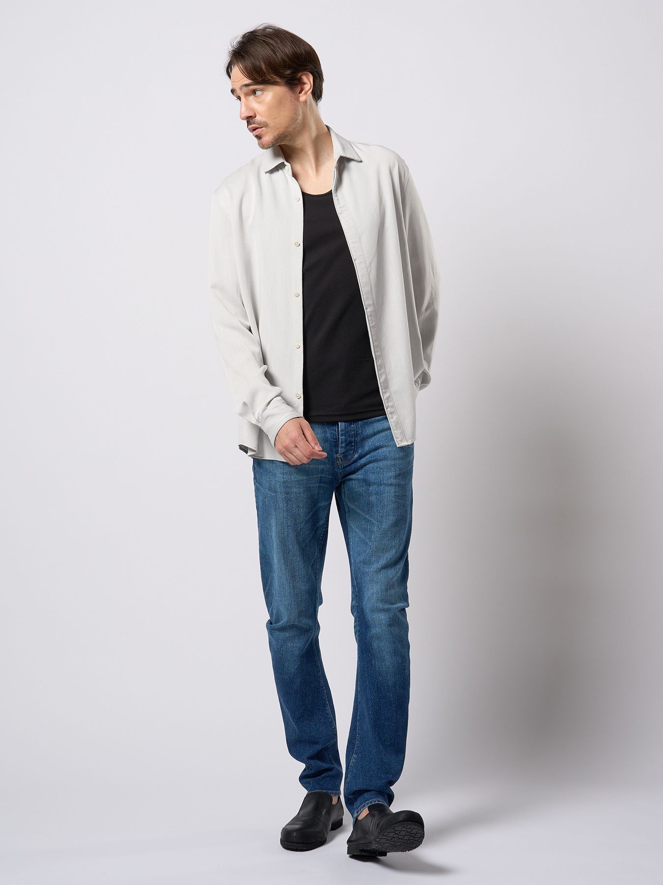 【予約品 9月23日(火) 締切】slim banana denim / スリムバナナデニム / ユーズド