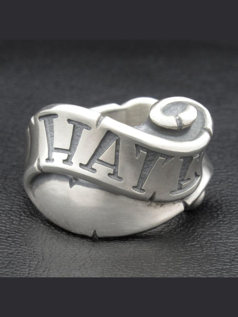 Flap Ribbon Ring S / HATE / リング